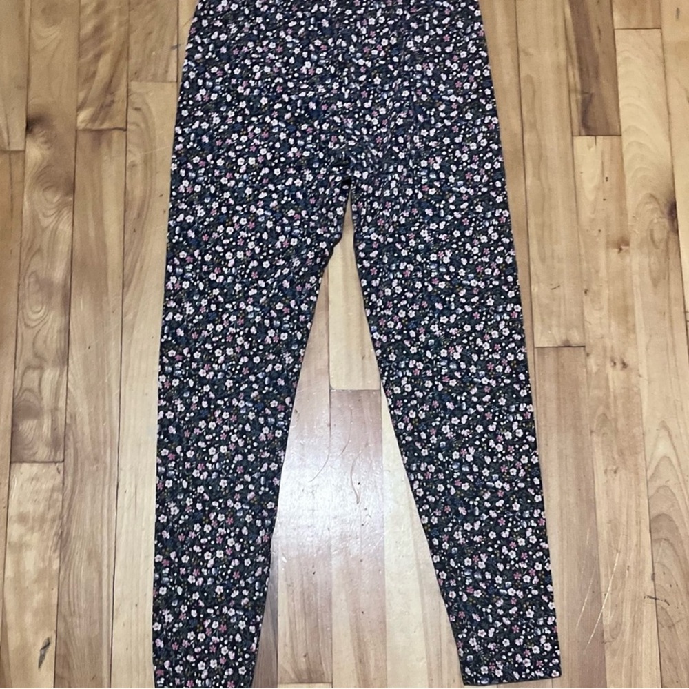 Ralph Lauren Black Floral Leggings